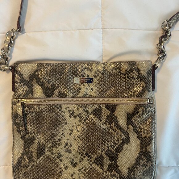 kate spade snakeskin crossbody - Picture 5 of 6